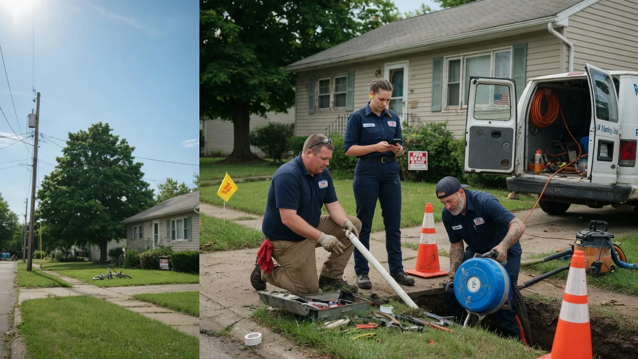 Sewer Line Repair in Mooreland, IN near me